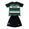 Officiële Voetbalshirt + Korte Broek Sporting CP Thuis 2024-25 - Kids